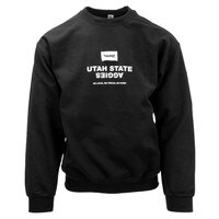 SWEATSHIRT CREW HURD TAG UTAH STATE AGGIES BELOW